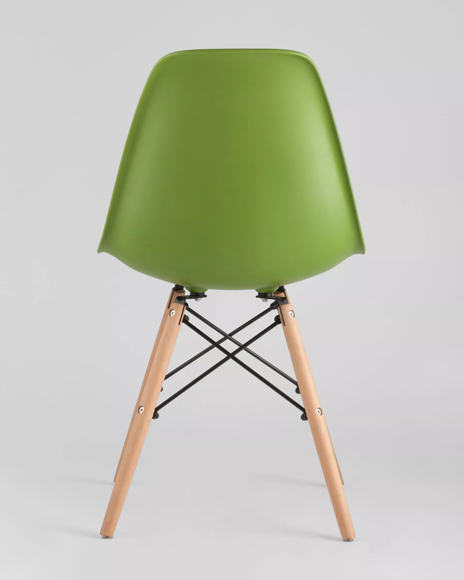Комплект стульев Eames DSW зеленый x4 шт