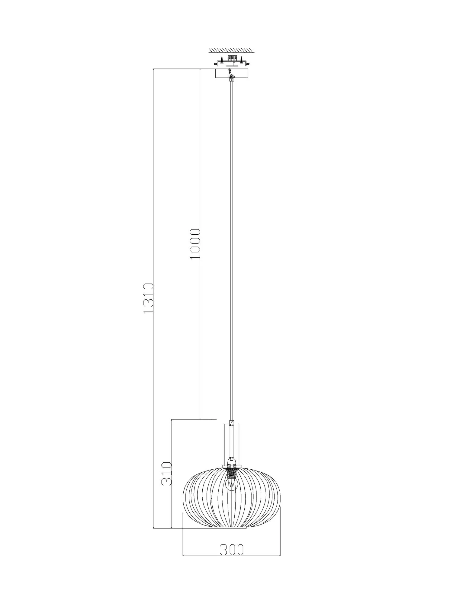 Подвесной светильник Freya Zelma FR8012PL-01GN