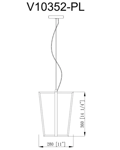 Подвесной светильник Moderli GRAPE V10352-PL