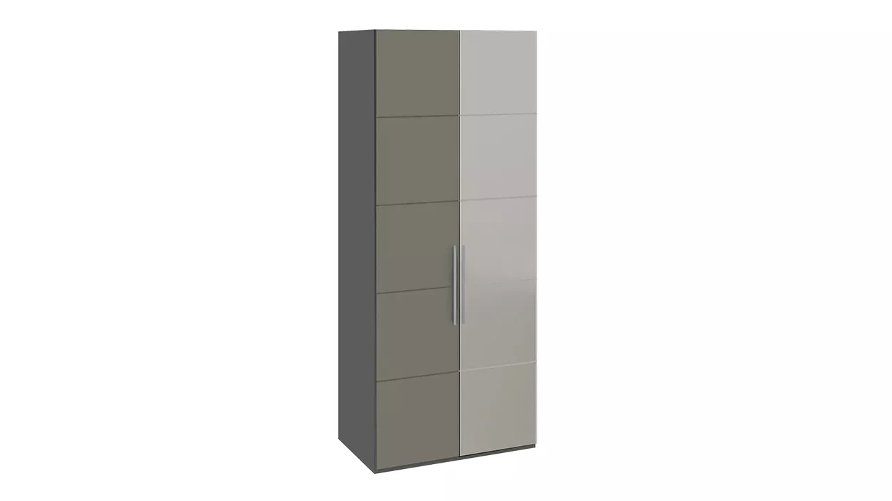 Шкаф для одежды Наоми Серый СМ-208.07.04 R