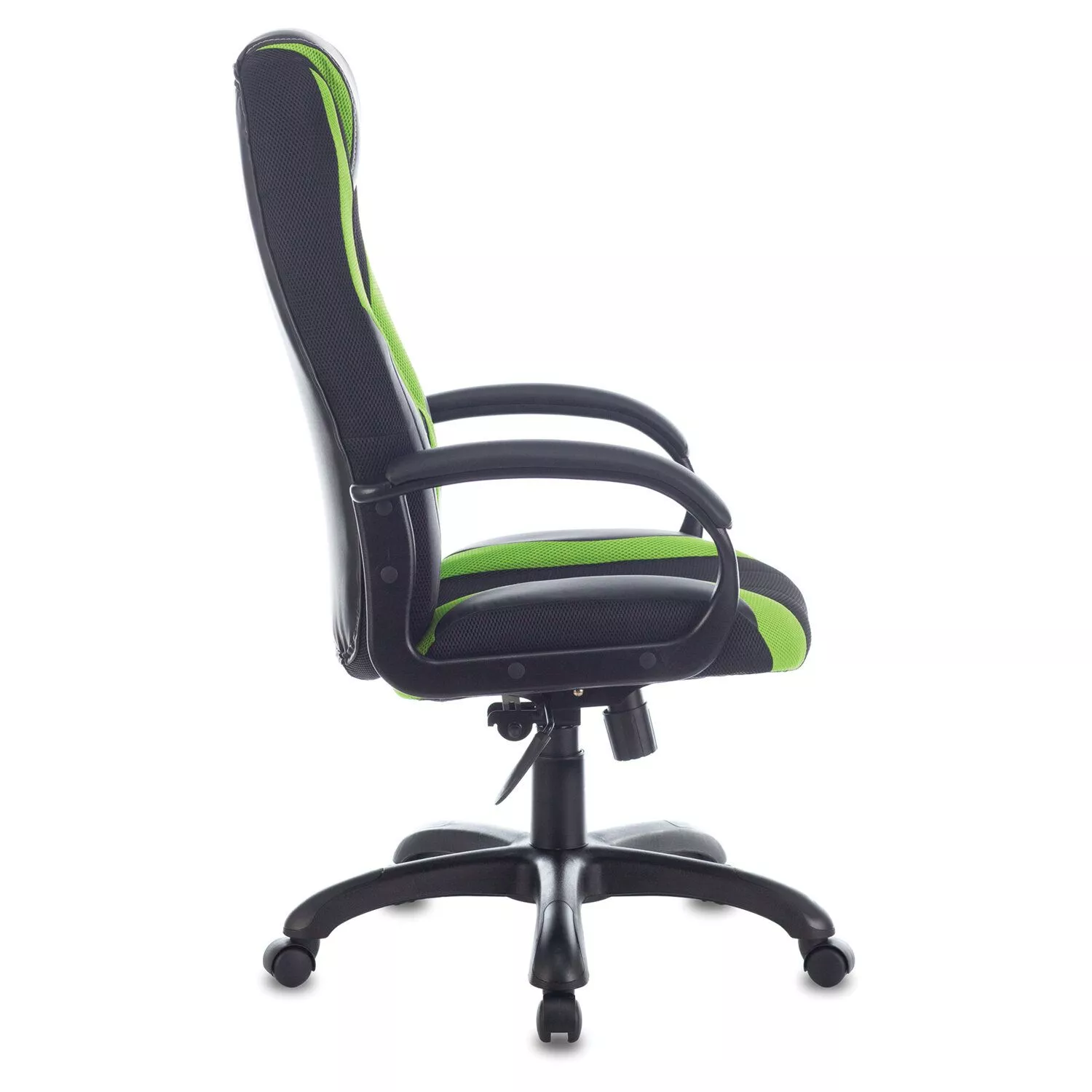Геймерское кресло BRABIX PREMIUM Rapid GM-102 Черный зеленый 532419