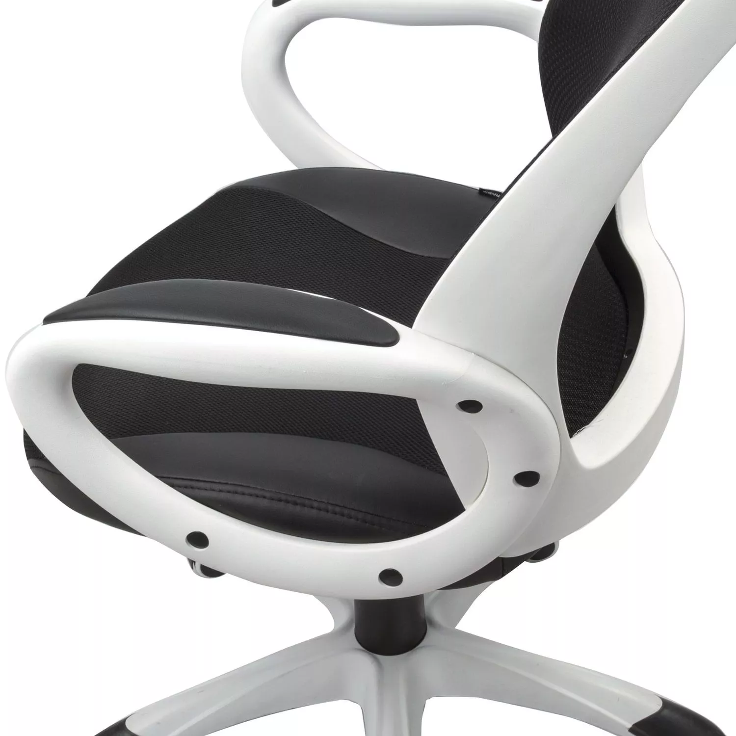 Кресло компьютерное BRABIX PREMIUM Genesis EX-517 Черный белый каркас 531573