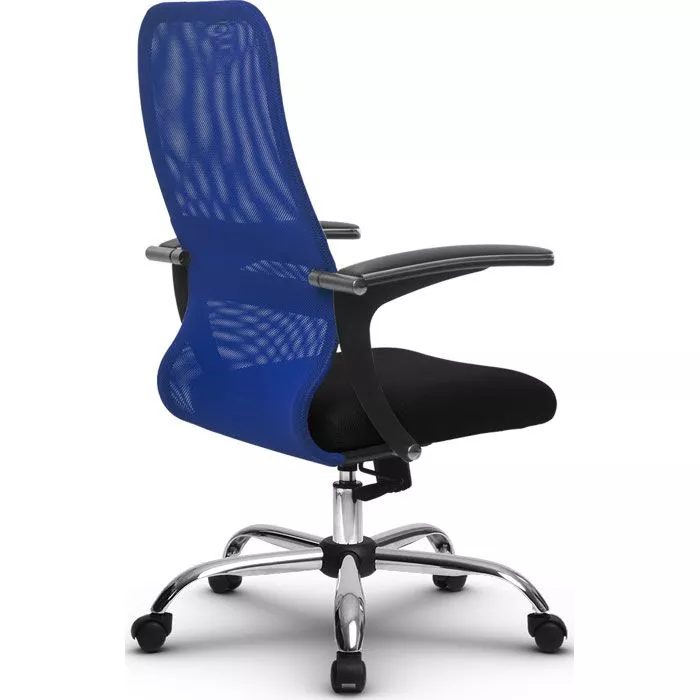 Кресло компьютерное SU-СU160-8 Ch Синий / черный