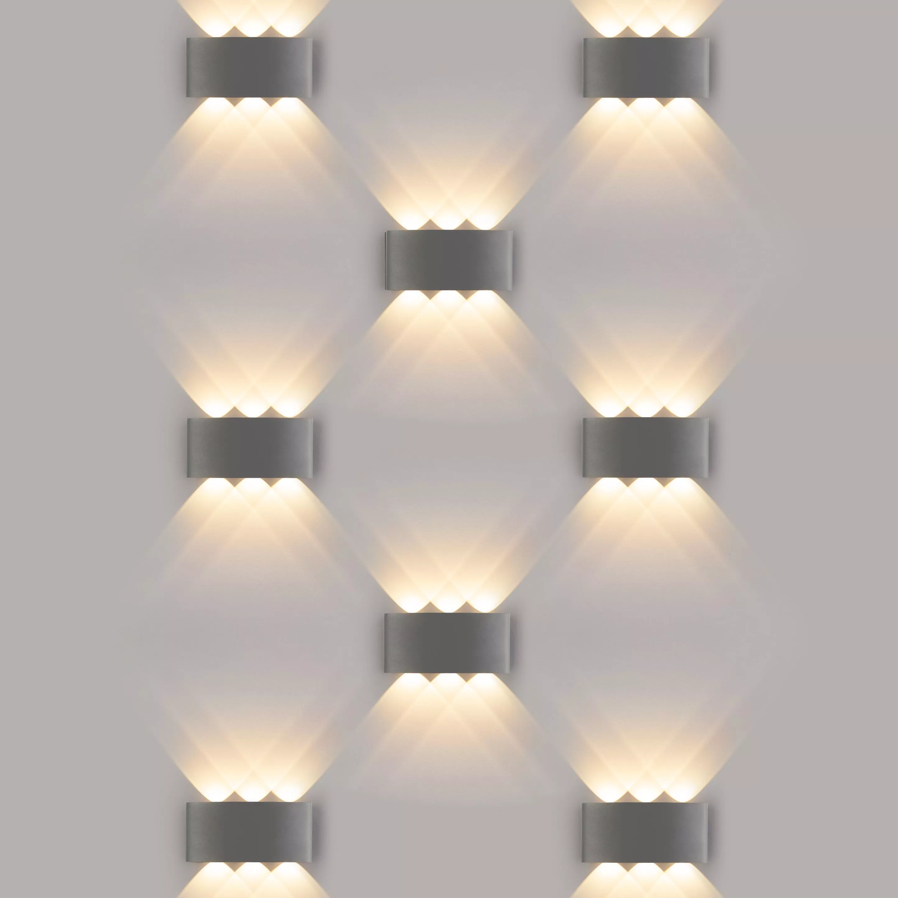 Уличный настенный светильник Elektrostandard Twinky 1551 TECHNO LED Серый