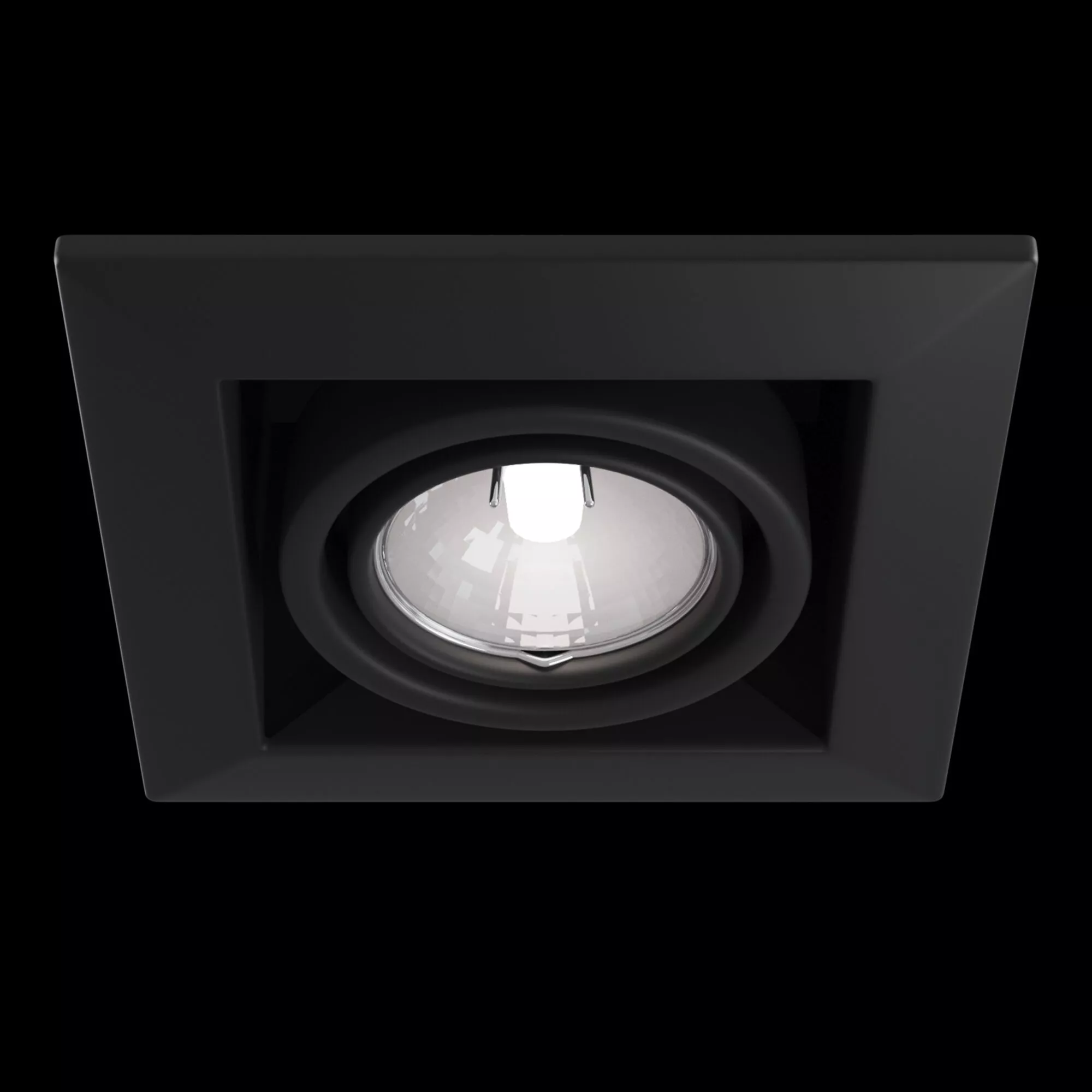 Точечный встраиваемый светильник Maytoni Technical Metal Modern DL008-2-01-B