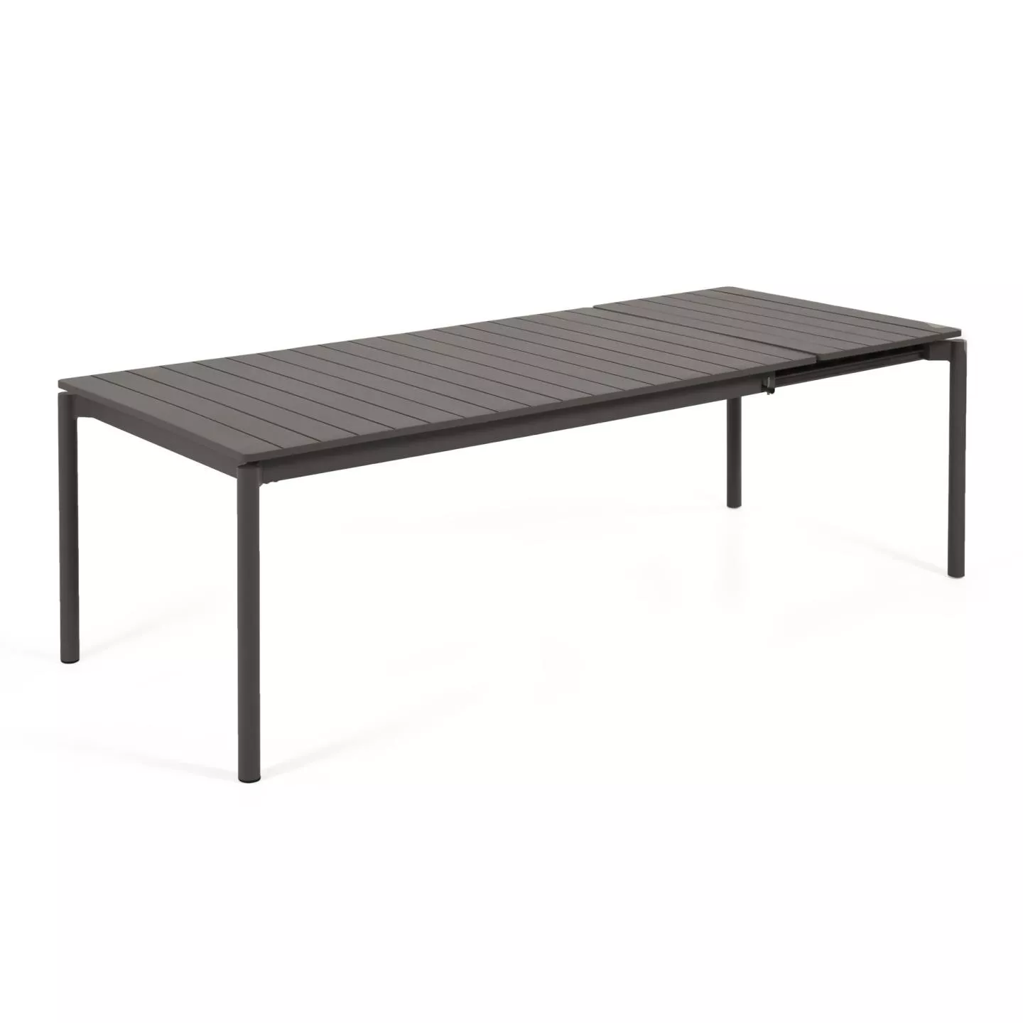 Раздвижной стол La Forma Zaltana черный 180 x 100 см