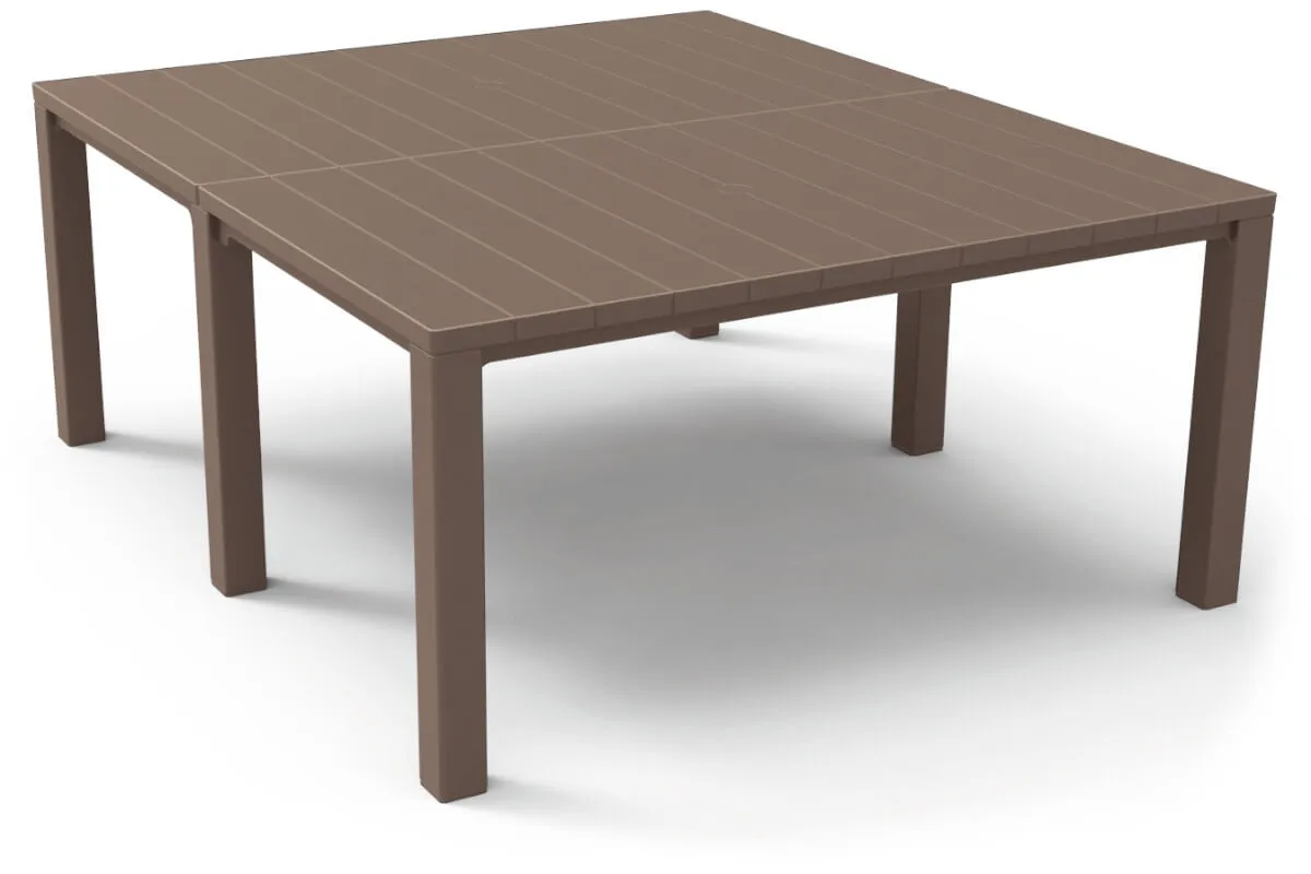 Стол раскладной Julie Double table 2 configurations Капучино