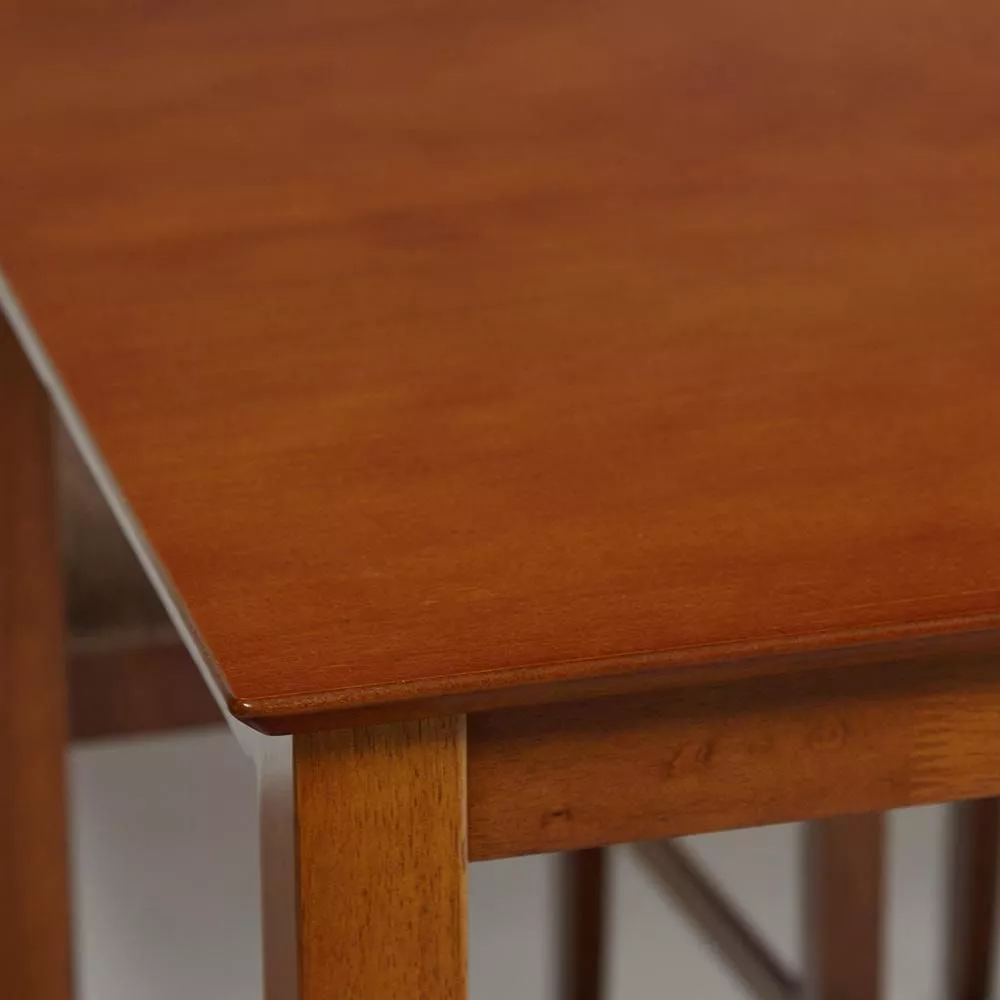 Обеденный комплект эконом Хадсон (стол + 4 стула) espresso+ коричневый
