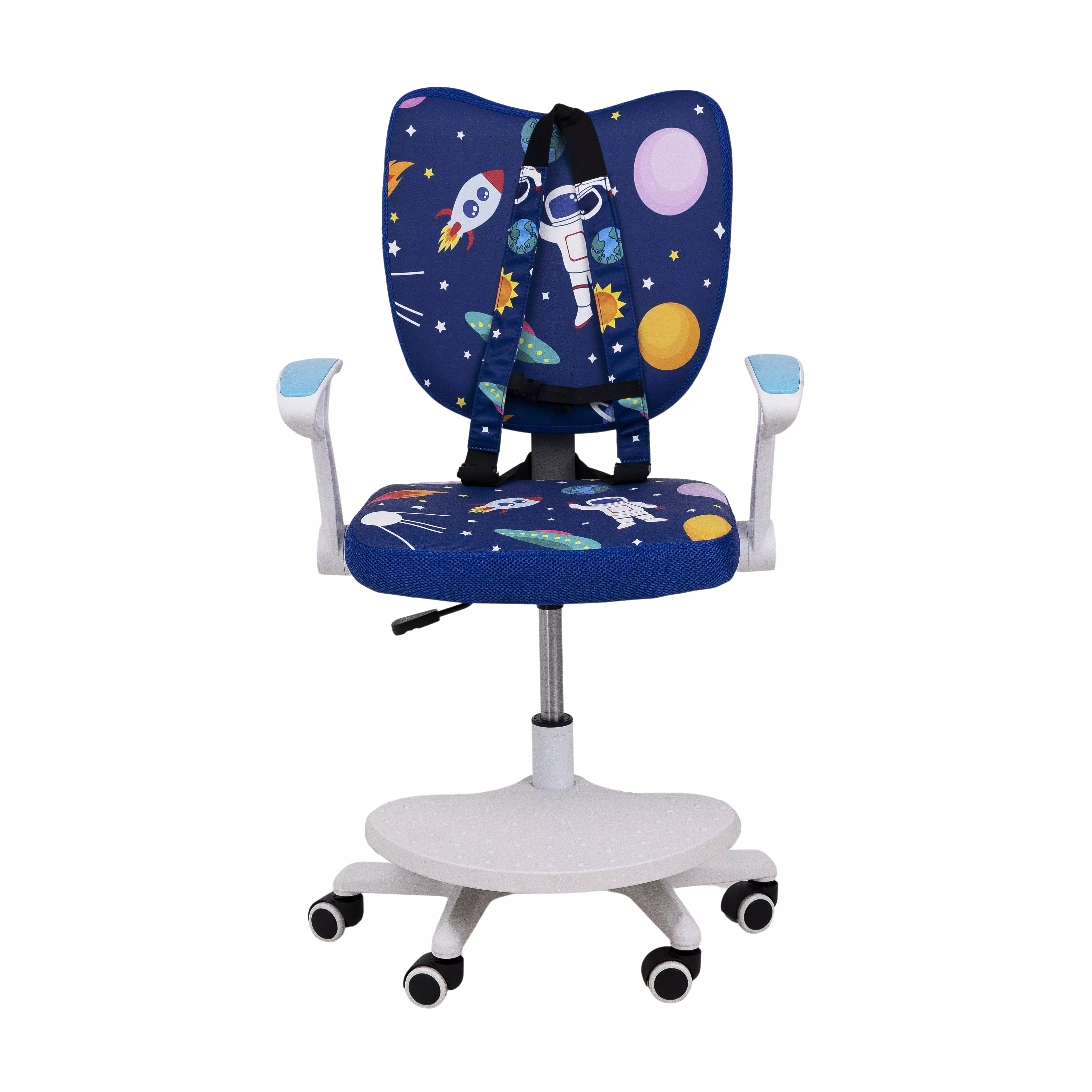 Кресло поворотное Catty синий космос 84762