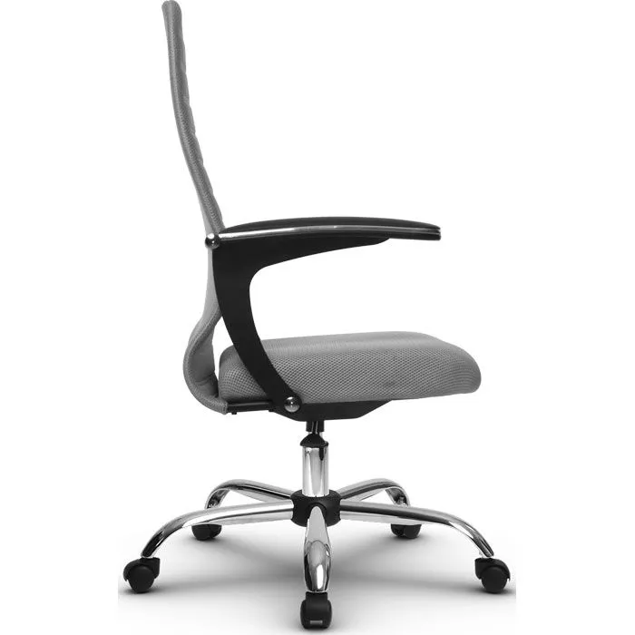 Кресло компьютерное SU-СU160-10Р Ch Светло-серый / светло-серый