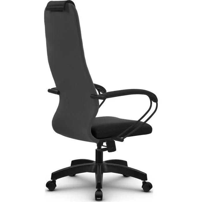 Кресло компьютерное SU-BK130-10 Pl Темно-серый / черный