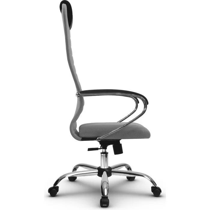 Кресло компьютерное SU-BK131-10 Ch Светло-серый / светло-серый