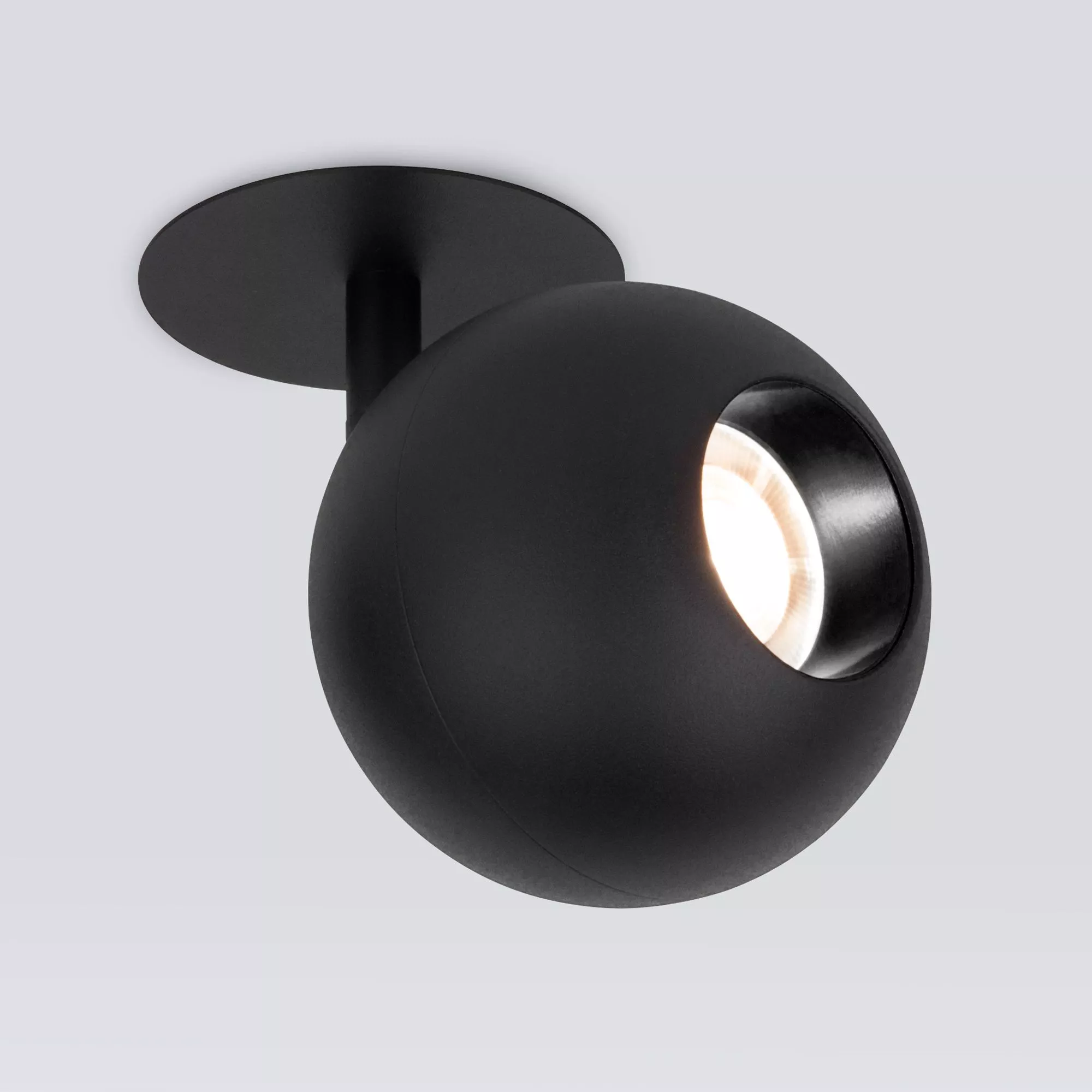 Точечный встраиваемый светильник Elektrostandard Ball 9926 LED черный