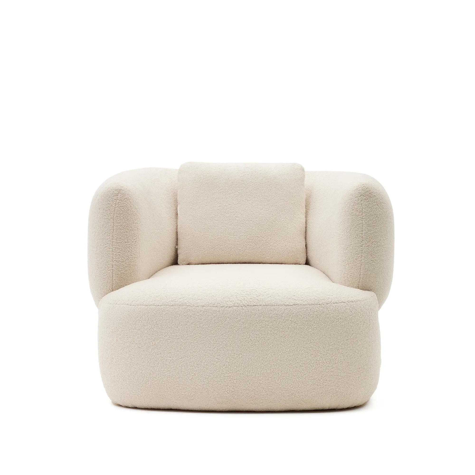 Кресло La Forma Martina ткань букле с подушкой 178242