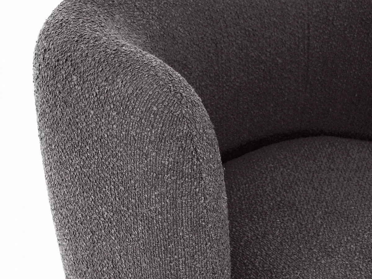 Кресло вращающееся Lucca темно-серый 823171
