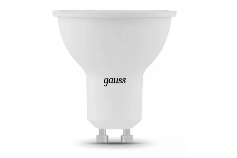 Лампа Gauss MR16 5W 530lm 6500K GU10 LED 1/10/100