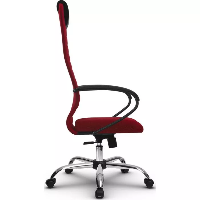 Кресло компьютерное SU-BK130-10 Ch Красный / красный