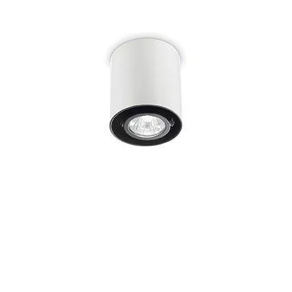 Точечный накладной светильник Ideal Lux MOOD PL1 D09 ROUND BIANCO