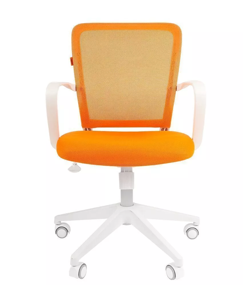 Кресло для оператора Chairman 698 white оранжевый TW 16