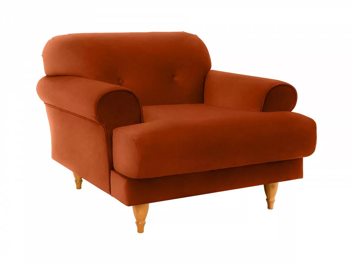 Кресло Italia (бук) оранжевый 339946