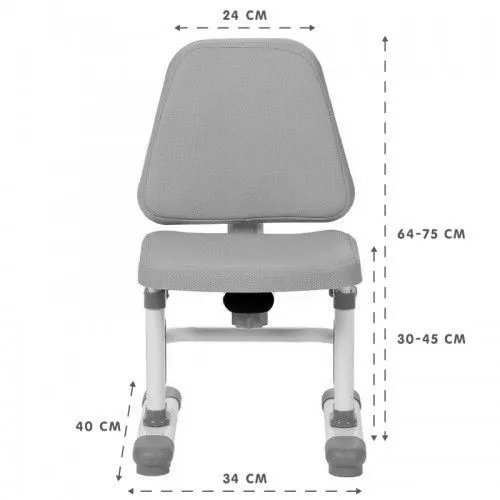 Кресло-стул RIFFORMA-05 LUX Серый