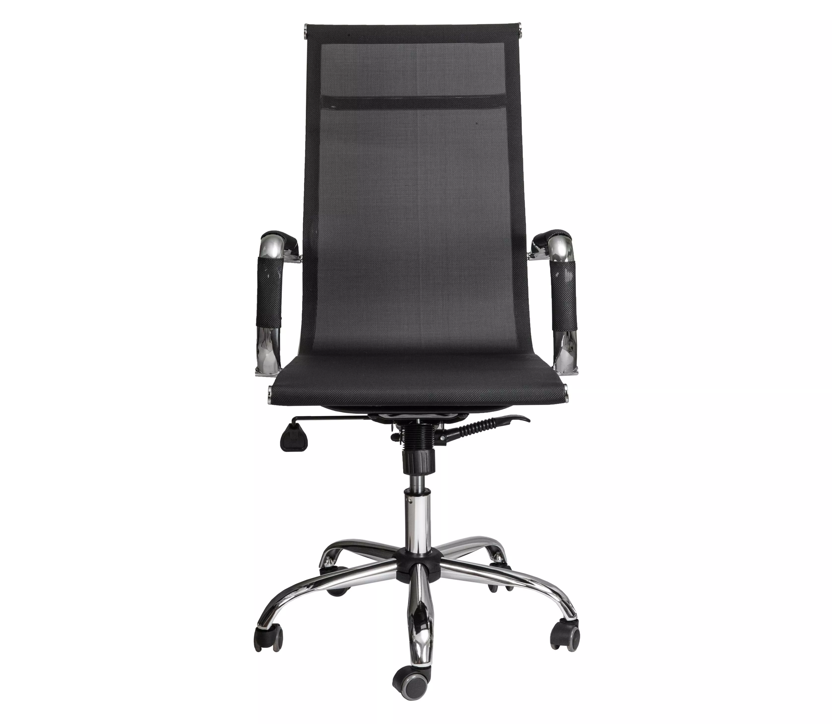 Кресло для персонала OPERA NEW сетка чёрная