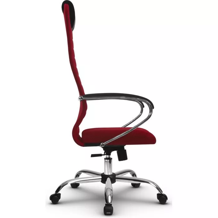 Кресло компьютерное SU-BK131-10 Ch Красный / красный