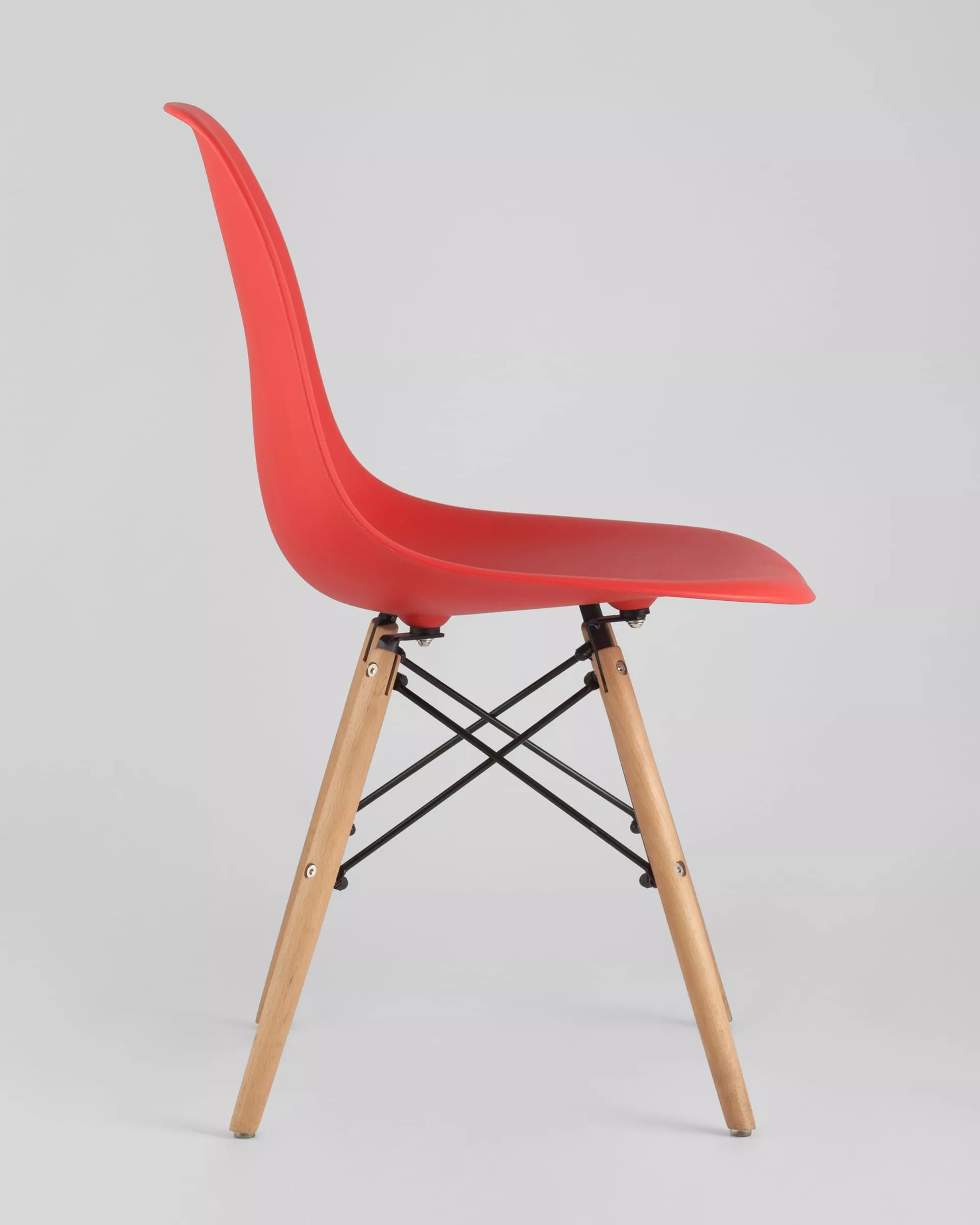 Комплект стульев Eames DSW красный x4 шт