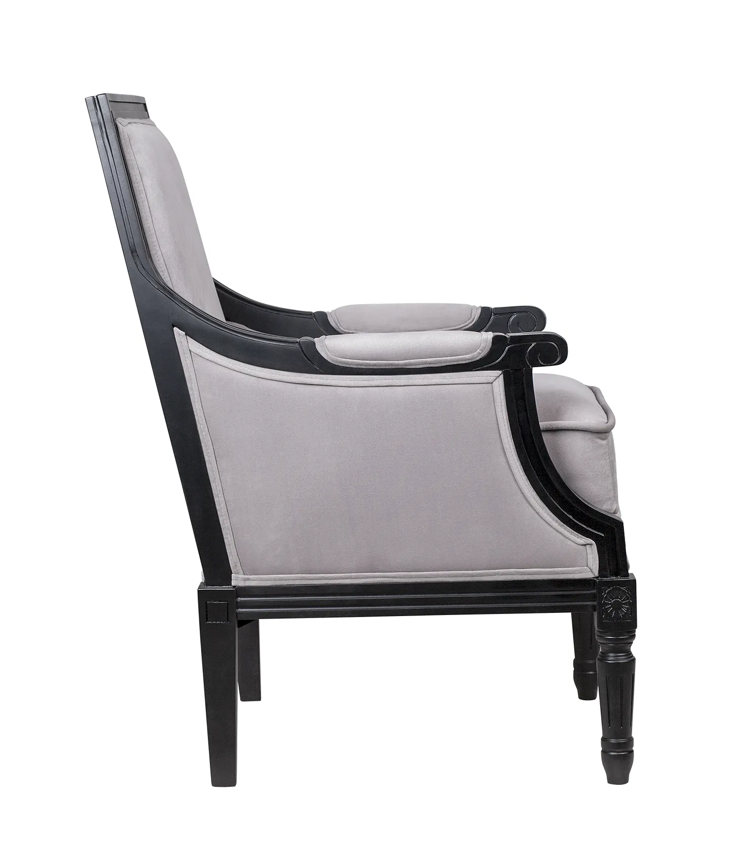 Кресло Coolman black grey серый