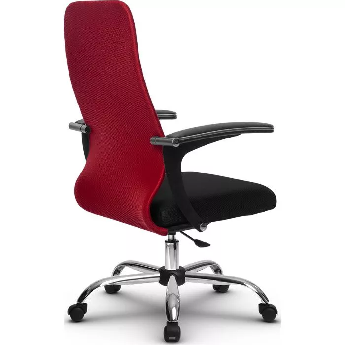 Кресло компьютерное SU-СU160-10Р Ch Красный / черный