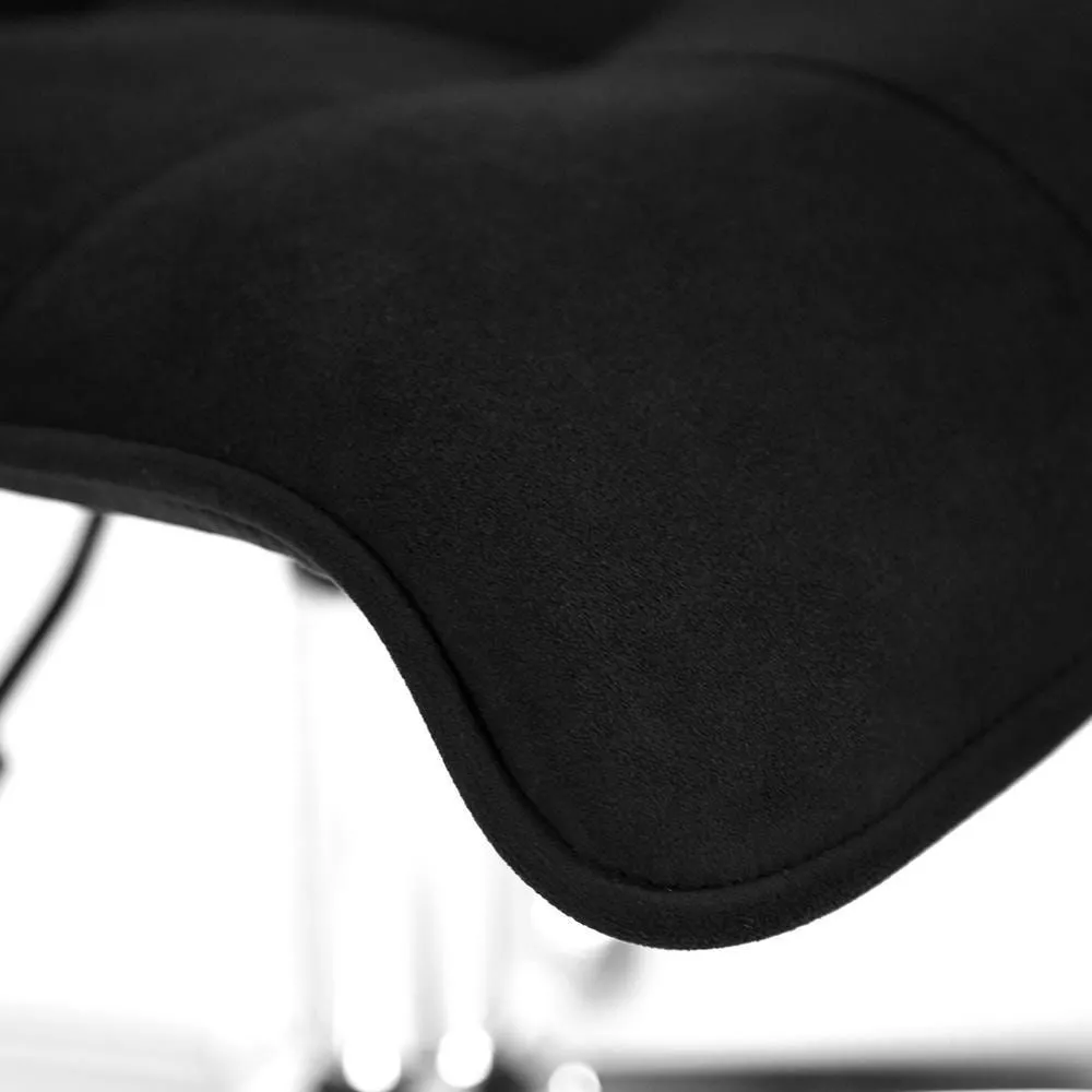 Кресло компьютерное ZERO черный флок