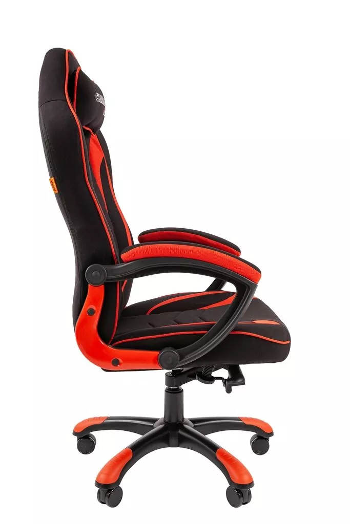 Геймерское кресло Chairman GAME 28 красный усиленный до 180 кг