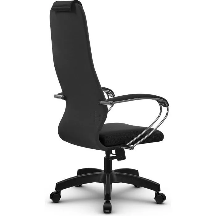 Кресло компьютерное SU-BK131-10 Pl Темно-серый / черный