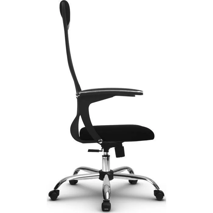 Кресло компьютерное SU-BU158-8 Ch Темно-серый / черный