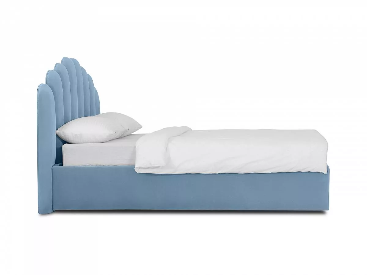 Кровать Queen Sharlotta 1600 Lux голубой 517610