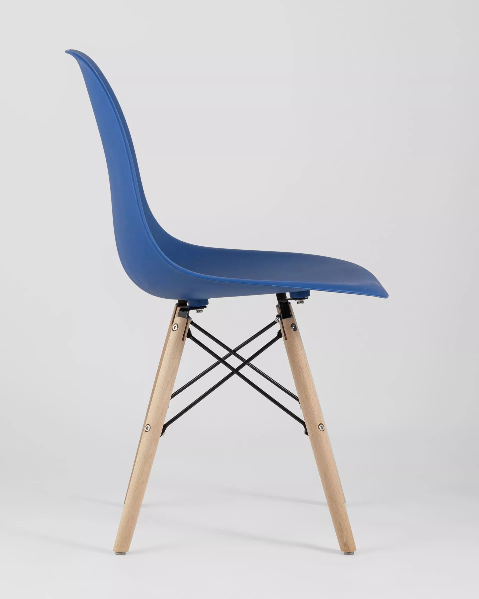 Комплект стульев Eames Style DSW синий x4 шт