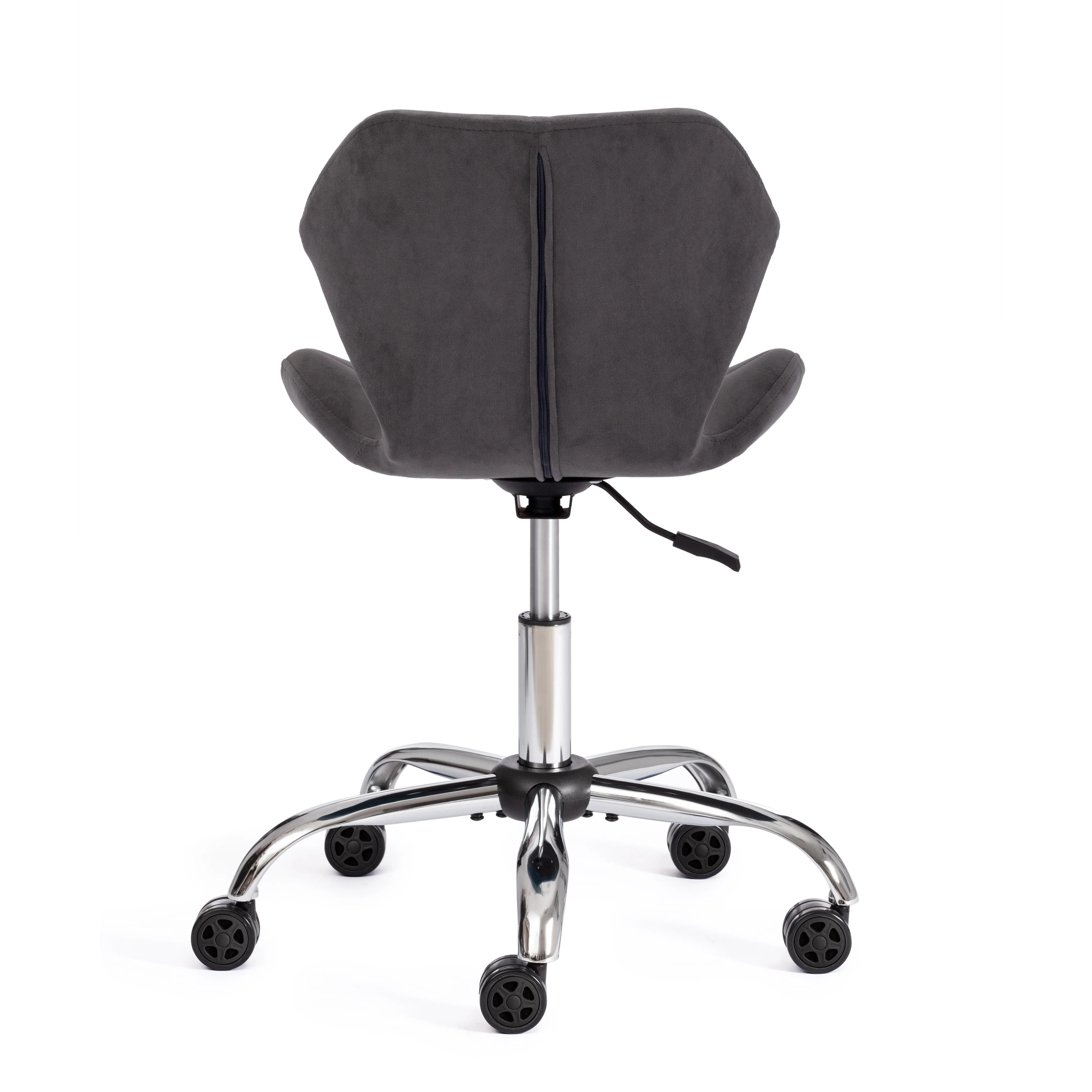 Кресло офисное SELFI флок серый
