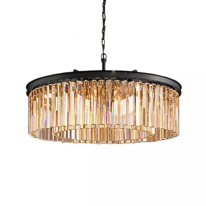 Люстра Delight Collection 1920s Odeon 9513P/600R black/amber