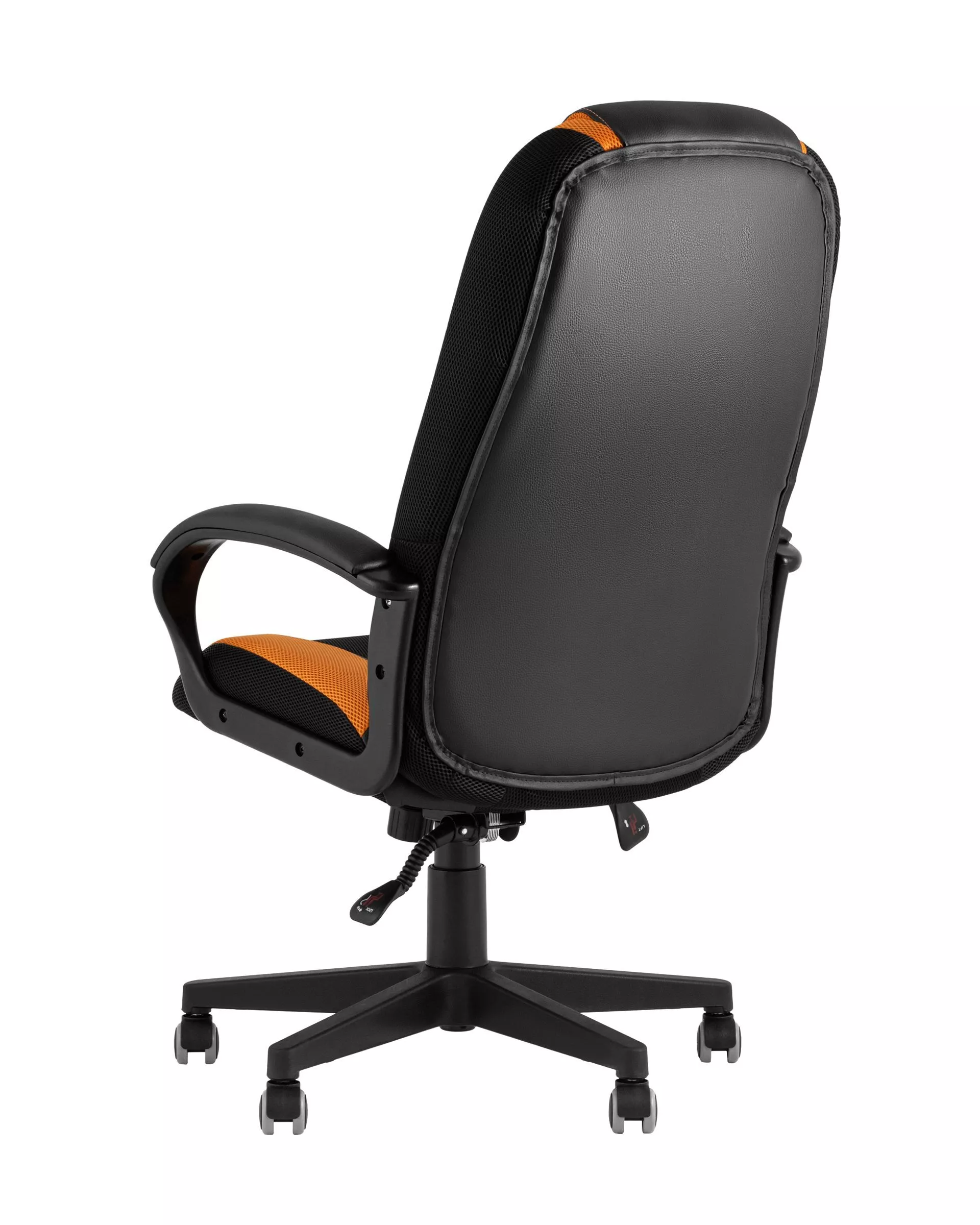 Кресло игровое TopChairs ST-CYBER 9 черный / оранжевый