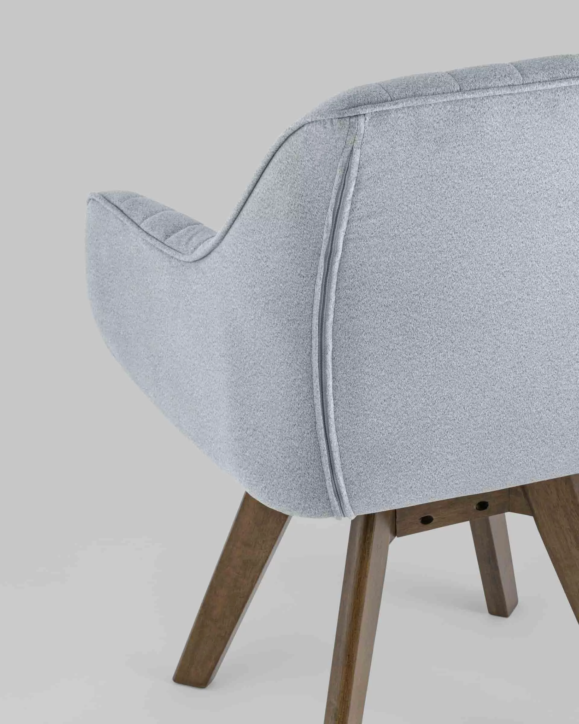 Комплект вращающихся стульев MANS серый