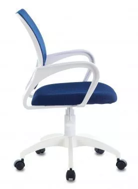Кресло офисное Бюрократ CH-W695NLT TW-05N TW-10N крестовина пластик синий белый