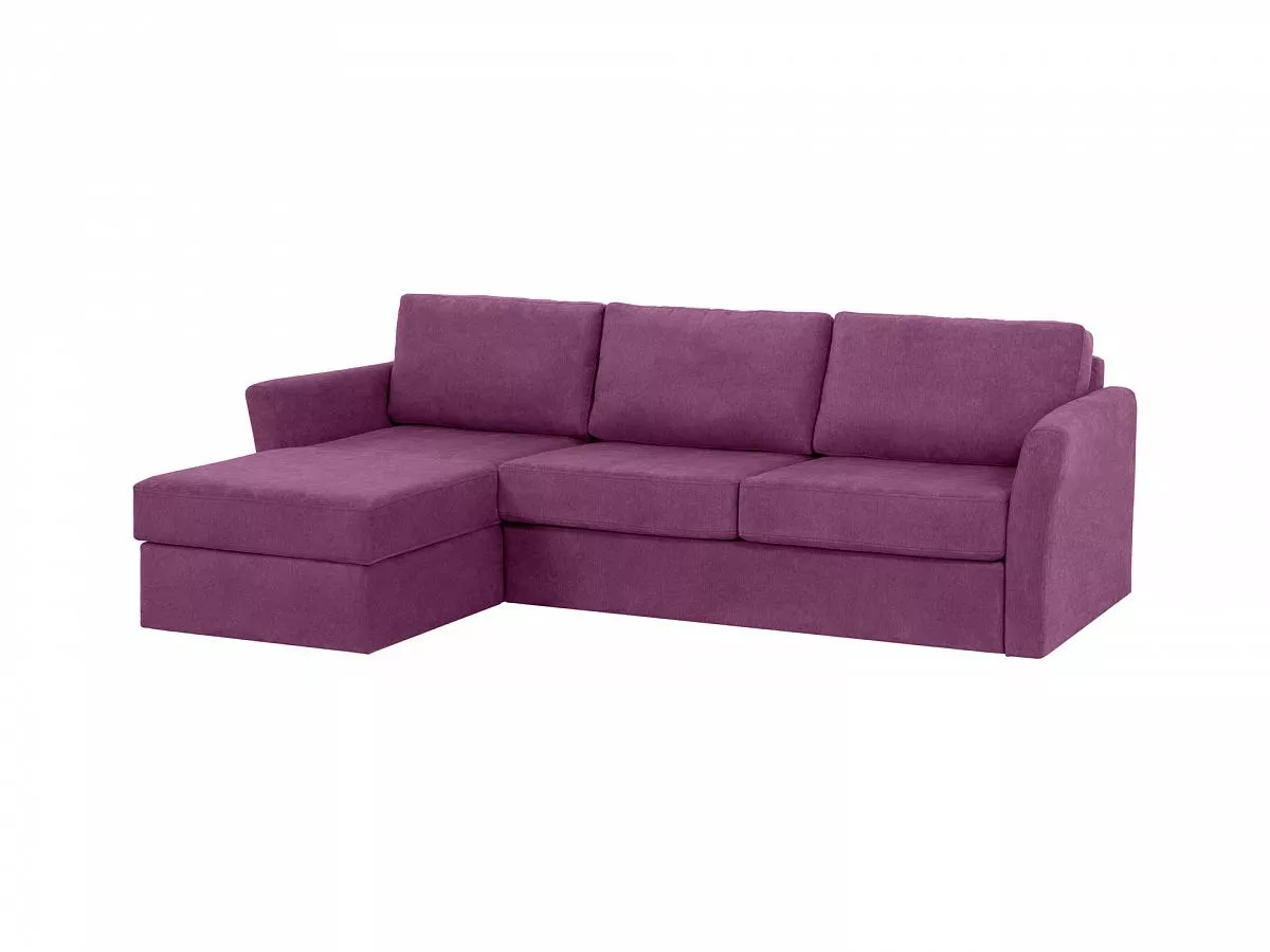 Диван-кровать с оттоманкой Peterhof П1 фиолетовый 341011