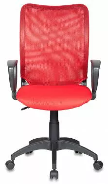 Кресло офисное Бюрократ CH-599AXSN TW-35N TW-97N крестовина пластик красный черный