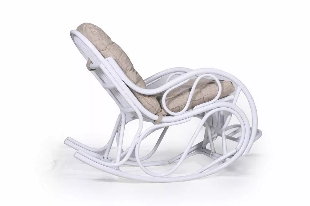 Кресло-качалка для отдыха 05 04 белый матовый