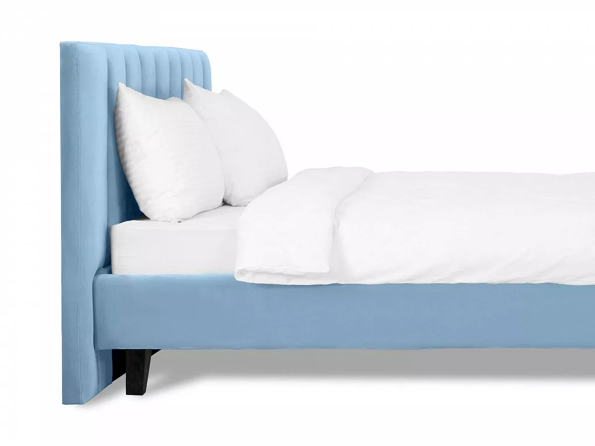 Кровать 160х200 Queen II Sofia L голубой 577520