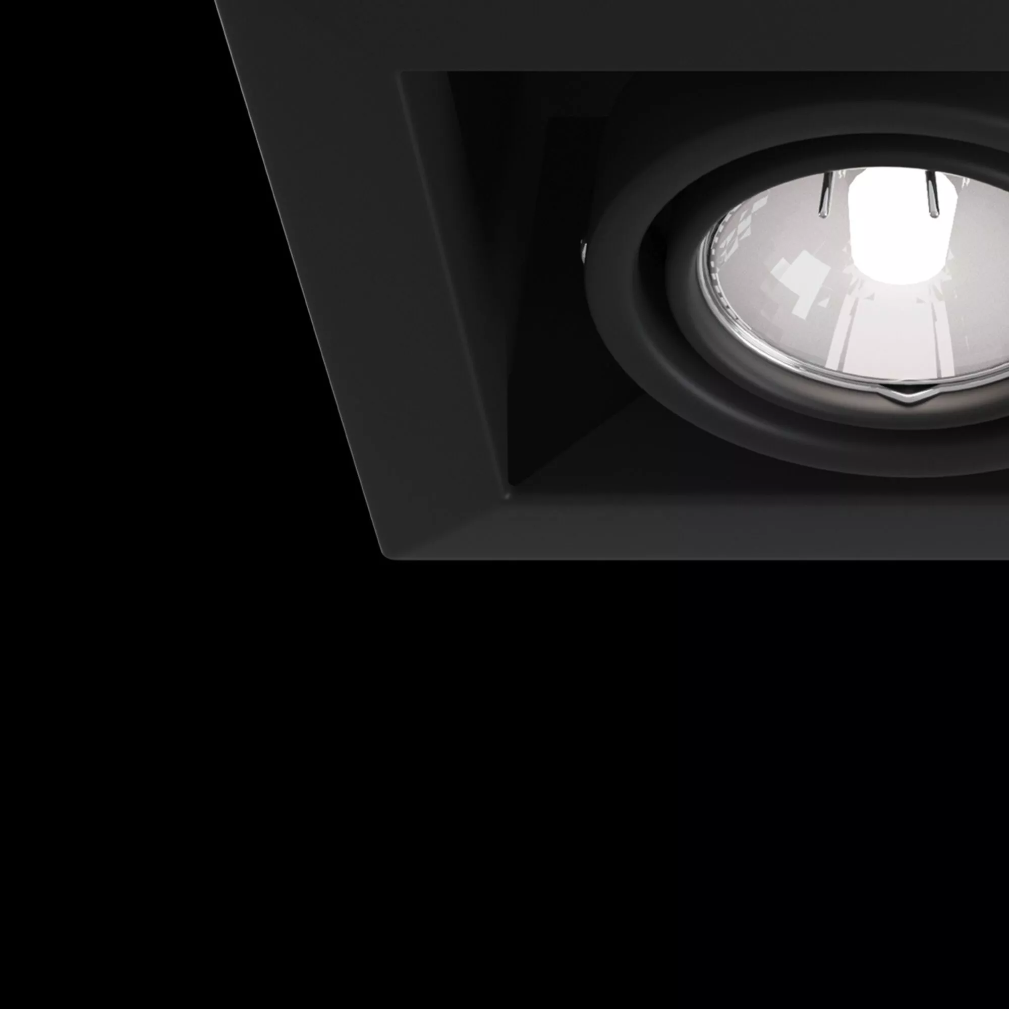 Точечный встраиваемый светильник Maytoni Technical Metal Modern DL008-2-02-B