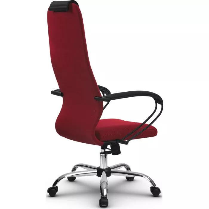 Кресло компьютерное SU-BK130-10 Ch Красный / красный