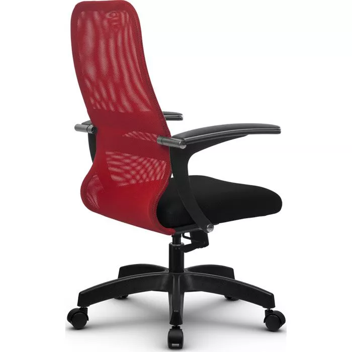 Кресло компьютерное SU-СU160-8 Pl Красный / черный