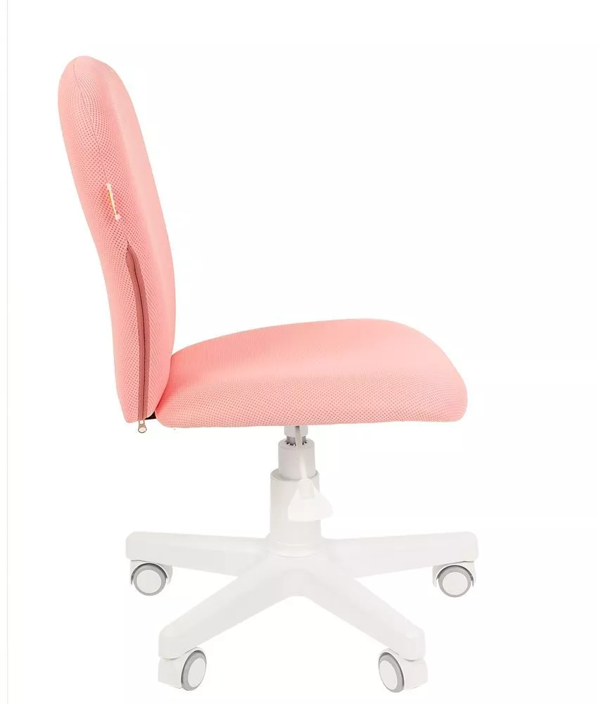 Детский компьютерный стул Chairman KIDS 105 белый розовый