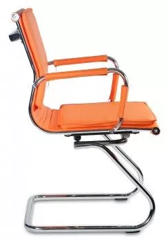 Кресло для посетителей Бюрократ Ch-993-Low-V оранжевый